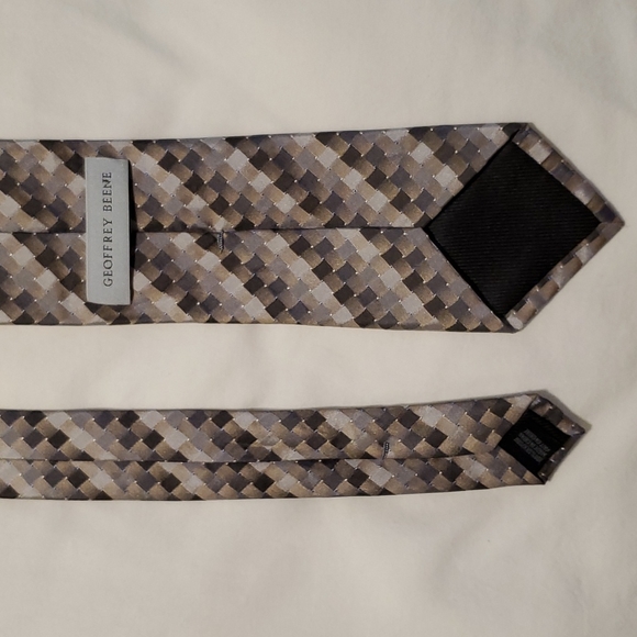 Men's Geoffrey Beene multi colored tie - Picture 3 of 5